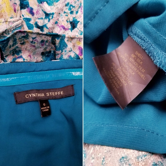 CYNTHIA STEFFE Crystal Jacquard Strapless Dress 6 - Picture 2 of 3